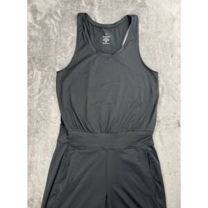 Sweaty Betty Gary Jumpsuit Womens L Black Racerback‎ Romper Jogger Yoga Pilates